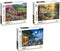 Feel Home - Set van 3 Puzzels - Landschap Editie