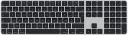 Apple Magic Keyboard - FullSize toetsenbord - Touch ID en numeriek toetsenblok - Frans (2024) - Zwart