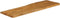 vidaXL - Tafelblad - met - natuurlijke - rand - 120x40x2,5 - cm - massief - mangohout