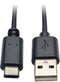 Tripp-Lite U038-003 - USB A naar USB C Kabel - 0,91 m - Zwart