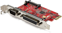 Startech.com PEX1S1P950 - PCIe Combokaart - 1x Parallel DB25 1x Serieel DB9