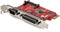 Startech.com PEX1S1P950 - PCIe Combokaart - 1x Parallel DB25 1x Serieel DB9