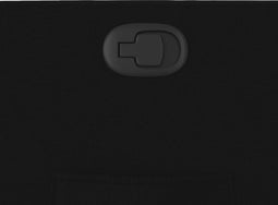 Fauteuil verstelbaar stof zwart