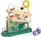 Janod - Houten ballenbaan met bel - Rups