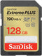 SanDisk Extreme Pro - SDXC UHS-I - 128GB - 200MB/s lezen 90MB/s schrijven (2024)