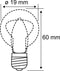 Paulmann - LED-gloeilamp E14 - 1W 50lm 3000K Mat