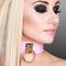 O-Ring Collar – Pink/Gold