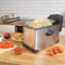 Royalty Line® EFT2000 Friteuse 3 Liter - Frituurpan - 2000W - Koude Zone - 2 tot 4 Personen - Koude Zone - Traploos Instelbare Temperatuurregelaar - RVS
