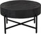 Salontafel Cooper - Salontafel zwart 80 cm - Ronde salontafel