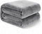 Luft Fleece Deken - 230x200cm - Extra groot en super zacht - Grijs