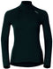 Odlo Bl Top Turtle Neck L/S Half Zip WARM - Dames Thermoshirt - Zwart - Maat XS