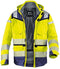 Kübler 1307 PSA KÜBLER REFLECTIQ - Veiligheidsvest - Ademend Waterdicht - Geel/Donkergroen - XL