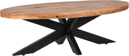 LABEL51 Zip Salontafel - Bruin - Mangohout