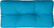 vidaXL - Palletkussen - 80x40x12 - cm - stof - blauw