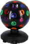 Disco bal LED 20 cm - Roterend effect - USB-aangedreven - Zwart
