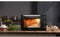 Elektrische mini-oven - Hetelucht - CONTINENTAL EDISON - CEMF80B - Zwart - L68 x H42,8 x D 48 cm