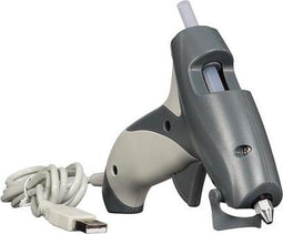 Velleman USB Lijmpistool - 5 W - 160 °C - 2 mondstukken (Ø 1.0 mm en Ø 2.0 mm) - (3 mini lijmpatronen)