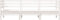 vidaXL - Tuinbank - 3-zits - massief - grenenhout - wit