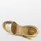 POSH by Poelman DADU - Dames Sandalen - Gespsluiting - Goud - Maat 41