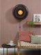 GOOD&MOJO Wandlamp Palawan - Bamboe Zwart - Ø60cm - Binnen Scandinavisch,Bohemian