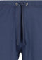 Schiesser Heren Shortama - Korte broek - V-hals - Donker blauw - M
