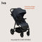 LIONELO Iva - Wandelwagen - All-Terrain PU Wielen met Vering XXL Zonnekap UPF 50+