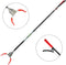 Synx Tools Afvalgrijper voor zwerfvuil Multigrijper met lange steel - 110cm - afval grijper - Grijparm - zwerfvuilgrijper - Vuilnisgrijpers