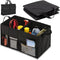 Kofferbak Organizer tas - Organizer auto - Kofferbak opbergbox - Kofferbak tas opvouwbaar- 53 x 38 x 25,5 cm - Zwart