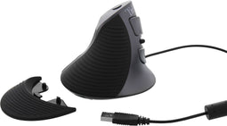 T'nB MUERGOV - Ergonomische Verticale Muis - Optisch 1600 DPI - Zwart