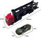 Die-cast Transporter met 4 metalen auto's