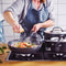 GreenPan Craft - Aluminium Wokpan Ø28cm - 3.6L - PFAS-vrij - Zwart - Inductie- en Vaatwassergeschikt - Ovenbestendig tot 220° - Gehard Aluminium - RVS Handgrepen - Groter bakoppervlak
