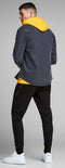 JACK & JONES JJIWILL JJCLEAN SWEAT PANTS - Zwarte joggingsbroek met elastische tailleband - Maat S