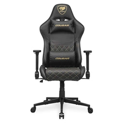 Cougar Armor One V2 - Gaming stoel - Ergonomisch met armleuning en verstelbare rugleuning - Gouden