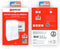 Skross 1.500281 - Reisstekker - 2 x USB-uitgang - Wit