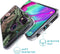 iMoshion Hoesje Geschikt voor Samsung Galaxy A40 Hoesje Siliconen - iMoshion Design hoesje - Groen / Roze / Dark Jungle
