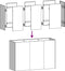 vidaXL - Plantenbak - 120x40x80 - cm - koudgewalst - staal - olijfgroen