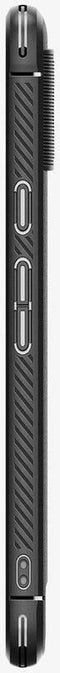 Spigen Rugged Armor - Soft case - Militaire standaard en Air Cushion technologie - Zwart