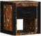 vidaXL - Nachtkastje - 40x35x40 - cm - massief - gerecycled - hout - meerkleurig