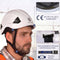 W1000 Veiligheidshelm ABS met Ventilatie, EN 397 Goedgekeurd