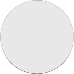vidaXL - Wandspiegel - rond - Ø60 - cm - zilverkleurig