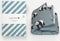 Studio Ditte Hoeslaken 90x200cm | Stripes Blue