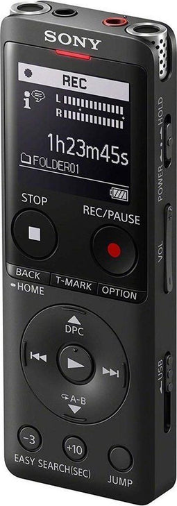 Sony ICD-UX570 - Digitale Voice Recorder - 4GB Geheugen - Zwart