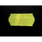 Klika - Etiket 2612 fluor geel afneembaar 54.000 - 2 stuks