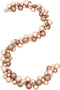 vidaXL - Kerstslinger - ballen - 175 - cm - polystyreen - roségoudkleurig