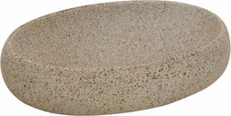 vidaXL - Opzetwasbak - ovaal - 59x40x15 - cm - keramiek - zandkleurig