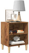vidaXL - Nachtkastjes - 2 - st - 40x30x50 - cm - bewerkt - hout - oud - houtkleurig