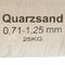 vidaXL - Filterzand - 25 - kg - 0,71-1,25 - mm