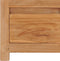 vidaXL - Tv-meubel - 135x30x35 - cm - massief - teakhout