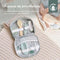 Babymoov Baby Care Kit - Geboorte - In gerecyclede stof gecertificeerde GRS -10 accessoires, matcha