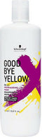 Schwarzkopf Goodbye Yellow 1000ml INT - Zilvershampoo vrouwen - Voor Alle haartypes - 1000 ml - Zilvershampoo vrouwen - Voor Alle haartypes